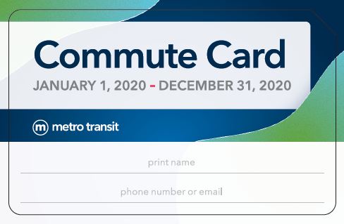 Commute Card for 2020
